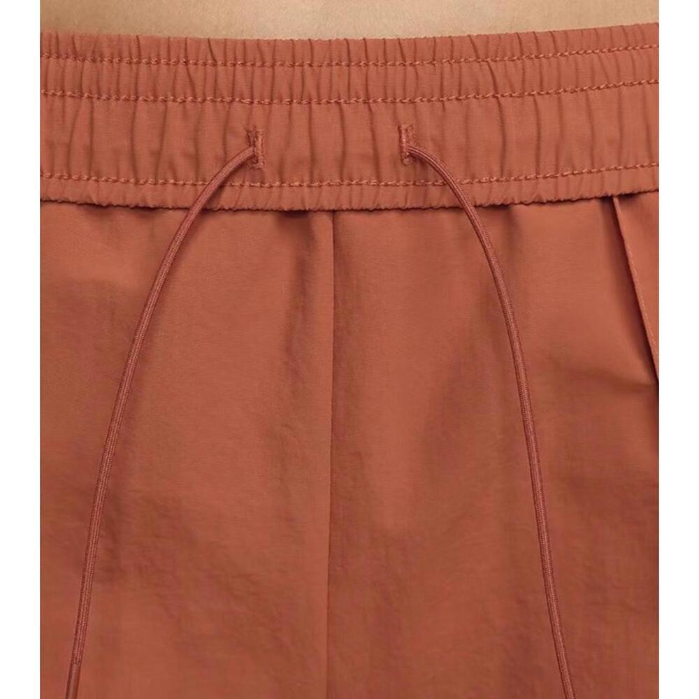 Nike Pants Sportswear  Wovens Women's Burnt Sunrise /Sail Open-Hem S FQ3588 - Picture 7 of 8